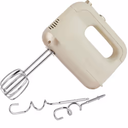 Salter EK5512SBO Bakes Hand Mixer ? Electric Whisk, 5 Speed Settings, Eject Button, Baking Kitchen Food Mixer, Stainless Stee ...