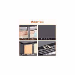 Lifewit Under Bed Storage Containers 6 Pack, Foldable Clothing Storage Bags with Front Clear Window, Closet Organizers and Storage for Towels,