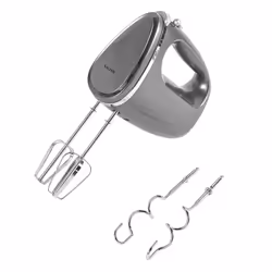 Salter EK4249GUNMETAL Cosmos Hand Mixer ? Electric Baking Whisk, 5 Speed With Turbo Setting, Eject Function, Easy Cleaning, I ...