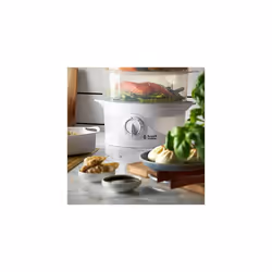Russell Hobbs 21140 3-Tier Food Steamer, 800 W, 9 Litre, White
