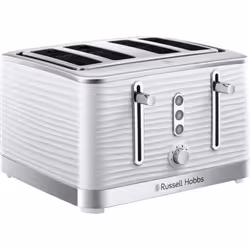 Russell Hobbs Inspire 4 Slice Toaster (Extra wide slots, High lift feature, 6 Browning levels, Frozen/Cancel/Reheat function ...