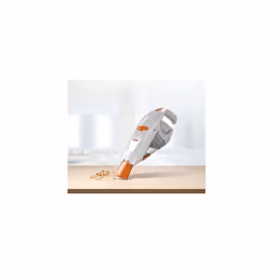 Vax Gator Cordless Handheld Vacuum Cleaner | Lightweight, Quick Cleaning | Built-in Crevice Tool - H85-GA-B10, 0.3 Litre, White and Orange