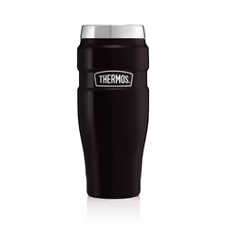 Thermos 101556 Stainless King Travel Tumbler Matt Black, 0.47 L