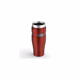 Thermos 101535 Stainless Steel King Travel Tumbler, Red, 470 ml, 1 Count (Pack of 1)
