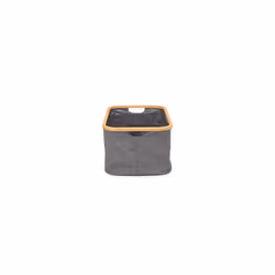 Brabantia - Foldable Laundry Basket 40L - Water Resistant Hamper for Wet & Dry Laundry - Storage Basket for Clothes & Linen - Bamboo Rim for Easy Grip