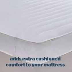 Silentnight Anti-Allergy King Mattress Topper - Thick Deep Mattress Pad Protecting Against Allergies and Dust Mites - Hypoallergenic and Machine