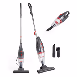 Beldray BEL0770N-GRY 2-in-1 Upright Stick Vacuum Cleaner ? Corded Handheld Vac for Pet Hair, Lightweight Car Vacuum, Stairs/U ...
