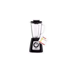Tefal Blendforce II Blender, 1.75L Glass Jug, 800W, 4 Removeable Powelix Blades, 3 Programs + Pulse, Black, BL435840