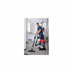 Einhell TC-VC 1820 S wet and dry vacuum cleaner (1,250 W, 20 l stainless steel tank, blow connection, 4 castors, ? 36 mm suction hose + extension,