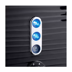 Russell Hobbs Inspire 4 Slice Toaster (Extra wide slots, High lift feature, 6 Browning levels, Frozen/Cancel/Reheat function with Blue LED