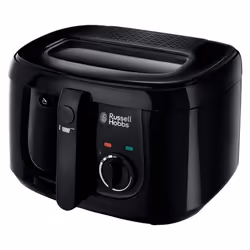 Russell Hobbs Electric Deep Fat Fryer, 2.5L capacity/can cook 1kg food, Carbon odour filter, Large observation window, Non-st ...