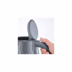 Russell Hobbs 26053 Cordless Electric Kettle - Contemporary Honeycomb Design with Fast Boil and Boil Dry Protection, 1.7 Litre, 3000 W, Grey