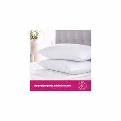 Silentnight Ultrabounce Pillows Pack of 4 ? Medium Support Soft Bouncy Hotel Bed Pillows 4 Pack ? Hypoallergenic Machine Washable, White