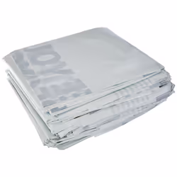 Brabantia PerfectFit Bin Liners (Size M/60 Litre) High Quality Thick Plastic Trash Bags with Tie Tape Drawstring Handles (30 Bags), White