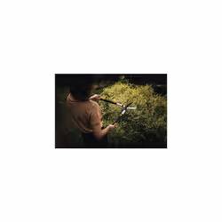 Fiskars SmartFit Hedge Shear HS86, Telescopic, Non-stick coating, High-quality steel blades, Length: 68 - 93 cm, Black/Orange, 1013565