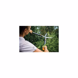 Fiskars SmartFit Hedge Shear HS86, Telescopic, Non-stick coating, High-quality steel blades, Length: 68 - 93 cm, Black/Orange, 1013565