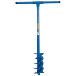 Draper 1050 x 150 mm Fence Post Auger | Post Hole Digger Gardening hand tool| Fence Manual Hand Drill | Tubular steel | 24414 Blue