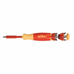 Wiha 38051 Insulated Ultra Driver 12-in-1 Insert Bit Holder Torx