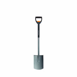 Fiskars SmartFit Edging & Planting Spade, Length: 105-125 cm, Boron steel, Black/Silver, 1000620