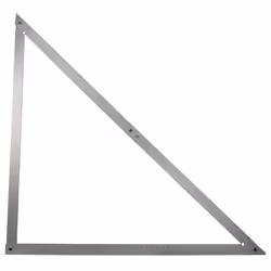 Faithfull FAIFS1200 Aluminium Folding Builders Square 1200mm (48in) With Carry Case