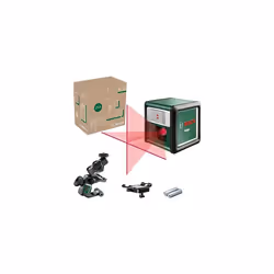 Bosch Cross line Laser Quigo with Universal clamp MM 2 (Easy and Precise Alignment with Flexible Positioning of The Tool Than ...