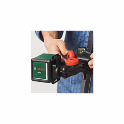 Bosch Cross line Laser Quigo with Universal clamp MM 2 (Easy and Precise Alignment with Flexible Positioning of The Tool Thanks to The Universal
