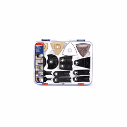 WORKPRO 24-Piece Oscillating Multi Tool Accessories Kit, Wood Metal Oscillating Saw Blades, Mix Multitool Blades Set for Cutt ...