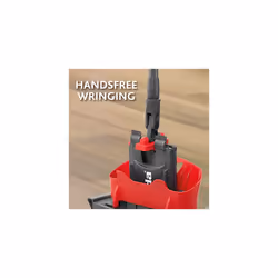 Vileda Ultramax Complete Mop and Bucket Set, Black/Red