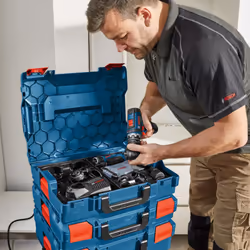 Bosch Professional L-BOXX Carrry Case (Loading volume: 45.7 liters, Max. load: 25 kg, Weight: 2.4 kg, Material: ABS plastic, PA6 plastic) - Size 374
