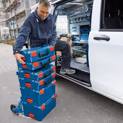 Bosch Professional L-BOXX 136 case system (volume: 14.7 litres, max. load: 25 kg, weight: 1.9 kg, material: ABS plastic, PA6 plastic)