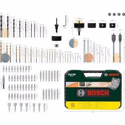 Bosch 103 pcs. Titanium Drill and Screwdriver Bit Set V-Line (for Wood, Masonry and Metal, Accessories Drills and Screwdrivers)