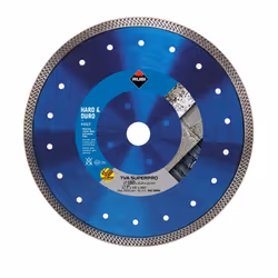 RUBI | Hard Materials Turbo Viper Diamond Blade | Dry Cutting of Granite, Rustic Tiles, Klinker, Refractories, Slate and Porc ...