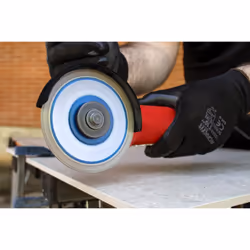 RUBI | Hard Materials Turbo Viper Diamond Blade | Dry Cutting of Granite, Rustic Tiles, Klinker, Refractories, Slate and Porcelain Tiles | Inside D.: