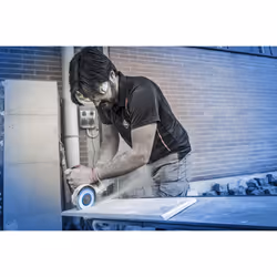 RUBI | Hard Materials Turbo Viper Diamond Blade | Dry Cutting of Granite, Rustic Tiles, Klinker, Refractories, Slate and Porcelain Tiles | Inside D.:
