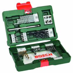 Bosch 48 pcs. Titanium Drill and Screwdriver Bit Set V-Line (with Magnetic Rod, for Wood, Masonry and Metal, Accessories Drills and Screwdrivers)