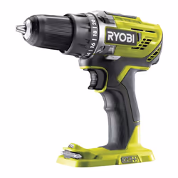 Ryobi ONE+ R18DD3-0 18V Cordless Compact Drill Driver (Body Only), Hyper Green