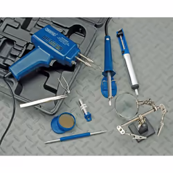 Draper 71421 230-Volt Soldering Kit, Blue