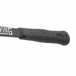 Estwing EB/15SM 15oz Ultra Black Hammer, Milled Face, Shock Reduction Grip