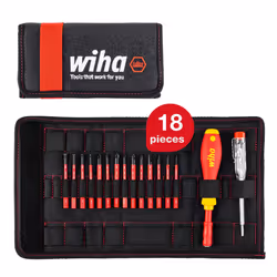 Wiha 2831T16 slimVario Starter Set, Red/Yellow, (WHA-36068)