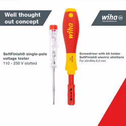 Wiha 2831T16 slimVario Starter Set, Red/Yellow, (WHA-36068)
