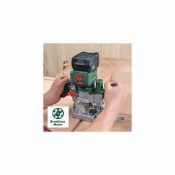 Bosch Home and Garden Router Plunge Base Compatible with AdvancedTrimRouter 18V-8 (for Milling Slots and Pockets)