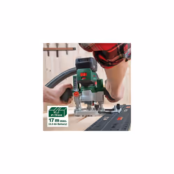 Bosch Home and Garden Router Plunge Base Compatible with AdvancedTrimRouter 18V-8 (for Milling Slots and Pockets)