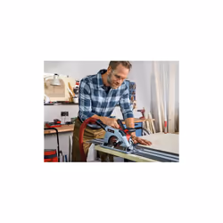 Einhell 4502118 Plunge Saw Guide Rails |, Aluminium Circular Saw Accessory With Non-Slip Underside For Precise And Straight Cuts | Silver, 2 x 1000mm