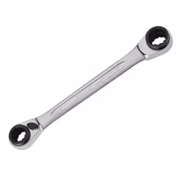 Bahco BHS4RM-16-19 Reversible Ratchet Spanner, 16 mm/17 mm/18 mm/19 mm, 16 x 17 x 18 x 19 mm