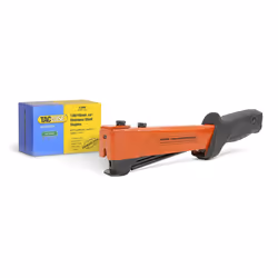 Tacwise 1221 A54 Heavy Duty Hammer Tacker with 5000 140/10mm Staples, Uses Type 140 / 6 - 12 mm Staples