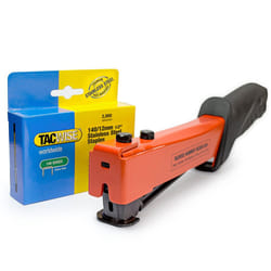 Tacwise 1262 A54 Heavy Duty Hammer Tacker with 2000 140/12mm Staples, Uses Type 140 / 6 - 12 mm Staples