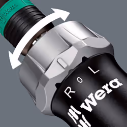 Wera 05051461001 1/4 x 142 816 RA Ratchet Screwdriver - Silver