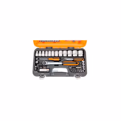 Bahco S560 0.25/ 0.5-inch Square Drive Met Socket Set