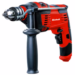 Einhell TC-ID 1000 E Impact Drill | Hammer Drill With Auxiliary Handle, Soft Grip, Speed Control | 1010W Electric Drill With ...