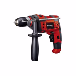 Einhell TC-ID 550 E Impact Drill | Hammer Drill With Auxiliary Handle, Soft Grip, Speed Control | 550W Electric Drill With Pe ...